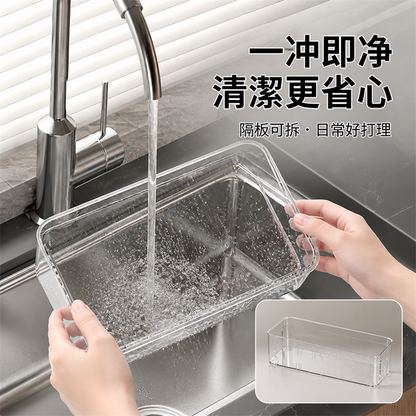 廚房調味料收納盒｜輕奢枱面香料置物架｜袋裝調味品整理架