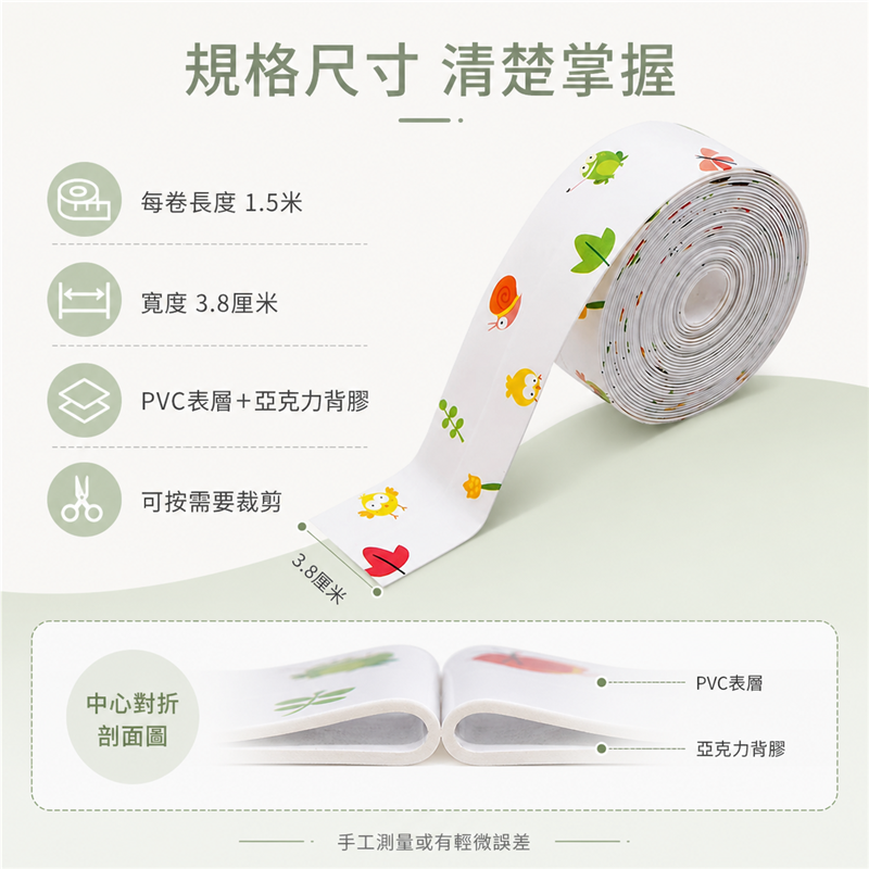廚房防水美縫貼條｜防污防霉亞克力封邊貼｜灶台水槽浴室適用