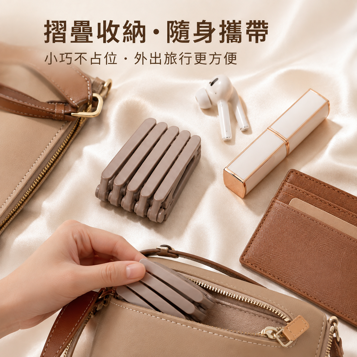 可折疊伸縮髮箍｜洗臉旅行防滑壓髮碎髮整理｜便攜頭箍女