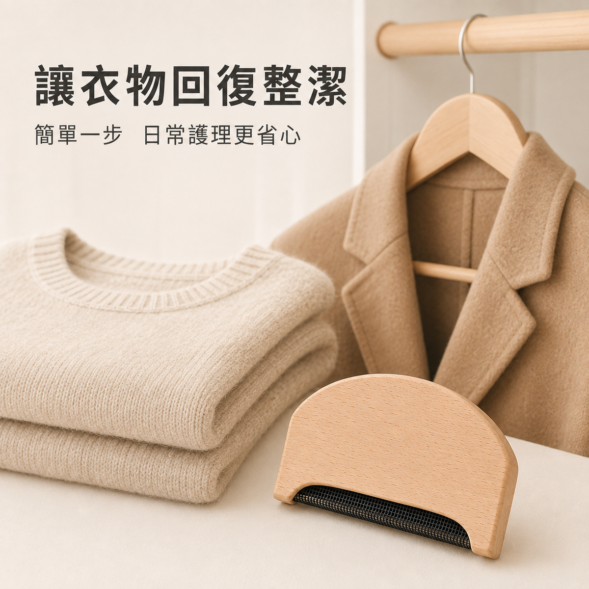 羊絨毛呢去球器｜三合一家用護理神器