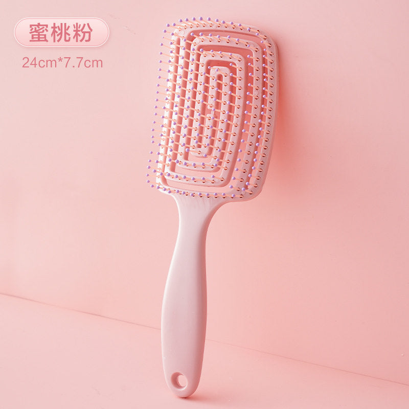 蓬鬆高顱頂造型氣墊梳